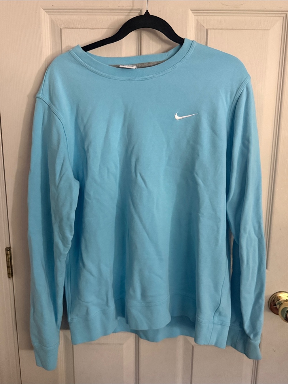 Nike Men’s Sky Blue Crewneck Sweatshirt